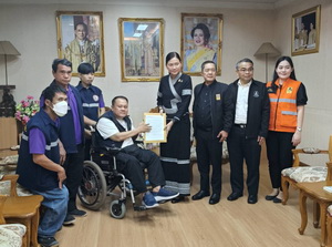 เครือข่ายเหยื่อเมาแล้วขับ จังหวัดพะเยา ยื่นหนังสือให้กับท่านผู้ว่าราชการจังหวัด 