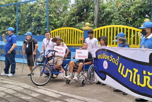เครือข่ายเหยื่อเมาแล้วขับ จ.เชียงใหม่ รณรงค์รณรงค์เมาไม่ขับ โรงเรียนบ้านหนองโค้ง อำเภอสันกำแพง 